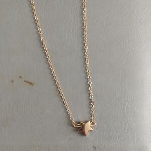 Gold Star Charm Necklace